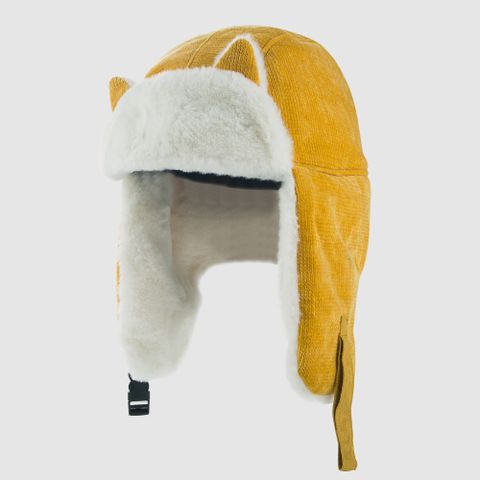 Korean Version Of Cat Ears Lei Feng Hat Autumn And Winter Cute Cycling Windproof Hat Winter Warm Cotton Hat