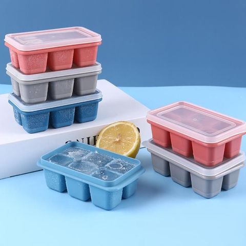 Ice Tray Ice Cube Ice Box Freezing Mold Quick-freezer Home Refrigerator Homemade Ice Box Ice Ball