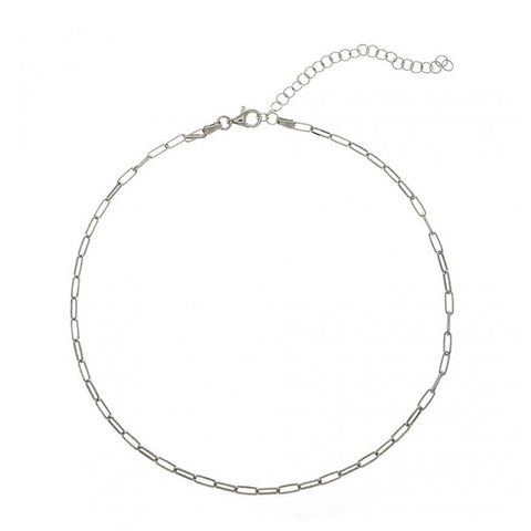 S925 Sterling Silver Necklace Simple Temperament Personality Twisted Clavicle Chain