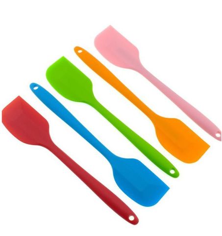 Large Silicone Butter Mixing Spatula Baking Integrated Spatula Cake Scraping Tool Oil Brush