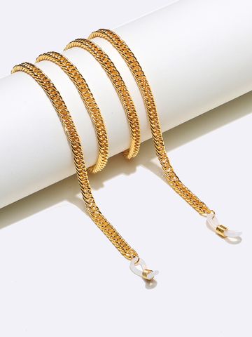 Non-slip Popular Metal Glasses Rope Gold Thick Handmade Glasses Chain