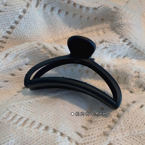 Black Frosted Geometric Korean Style Catch Clip Wholesale Accessories Nihaojewelry