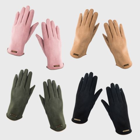 Modische Einfarbige Split-finger-handschuhe Halten Warm Kältebeständige Undichte Handschuhe