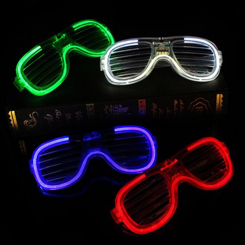 Blinds Led Glasses Luminous Glasses Prom Glasses Fluorescent Cold Light Glasses