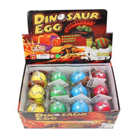 Medium Dinosaur Egg Inflated Animal Egg Soaked In Water Hatching Egg Educational Children's Toys Wholesale