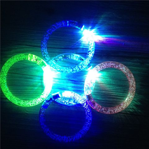 Luminous Bangle Acrylic Bangle Flash Colorful Bracelet Toy Wholesale