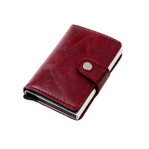 Wholesale Rfid Shielding Anti-theft Brush Ultra-thin Credit Card Aluminum Alloy Card Bag