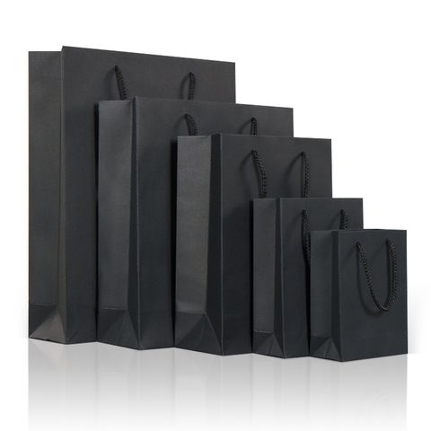 Black Cardboard Bags Wholesale
