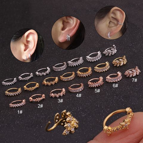 Lady Leaf Copper Earrings