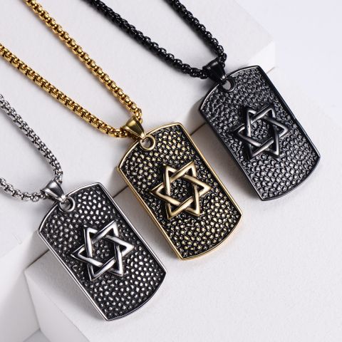Stainless Steel 18K Gold Plated Fashion Geometric No Inlay