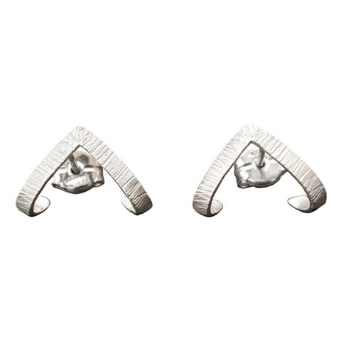 Niche Retro Minimalist Earrings Trend Triangle Earrings