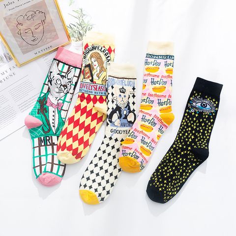 Autumn And Winter Women's Socks New Lolita Designer Retro Thick Cotton Socks Wholesale