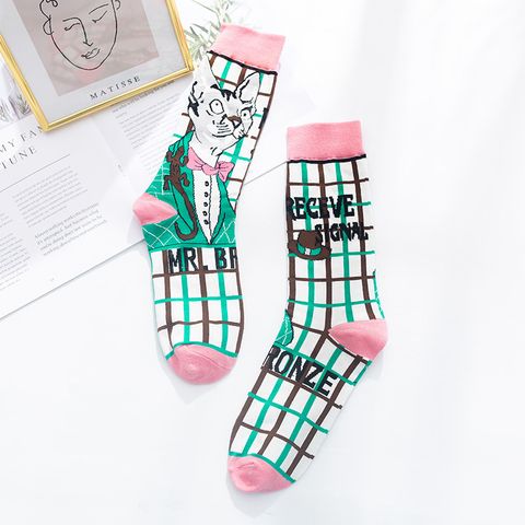 Autumn And Winter Women's Socks New Lolita Designer Retro Thick Cotton Socks Wholesale