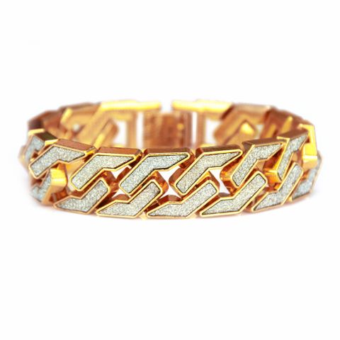European And American Hip Hop Bracelet Star Glitter Geometric Bracelet Jewelry