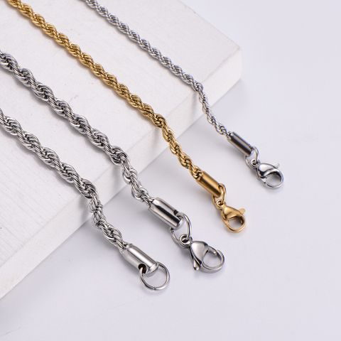 304 Stainless Steel 18K Gold Plated Hip-Hop Inlaid Gold Insect Necklace