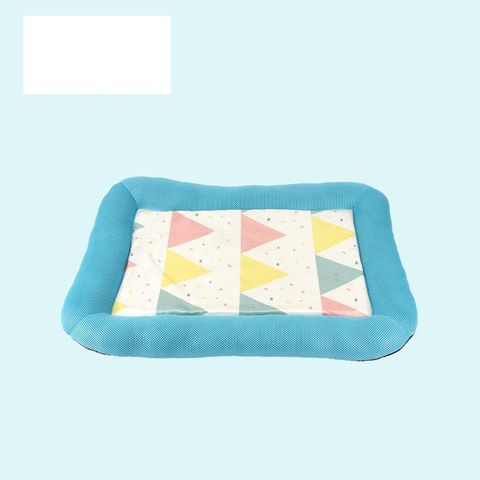Pet Ice Silk Mat Summer Cool And Cool Bite Resistant Ice Silk Fabric Cat And Dog Ice Pad Pet Supplies Wholesale