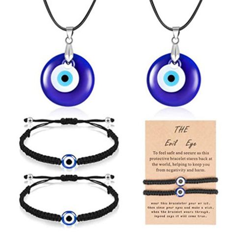 Fashion Eye Resin Women's Bracelets Necklace