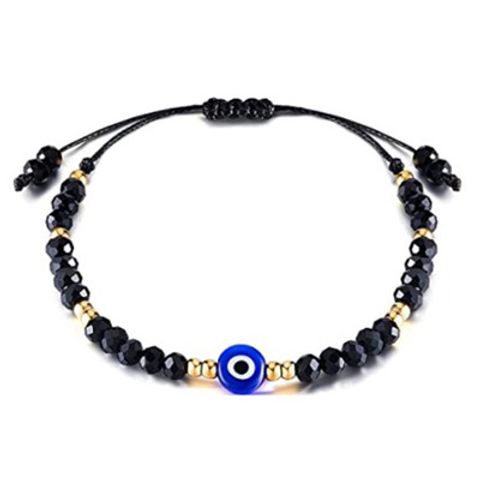 Blue Turkish Devil Eyelid Rope Glass Bracelet Fashion All-match Eye Bracelet