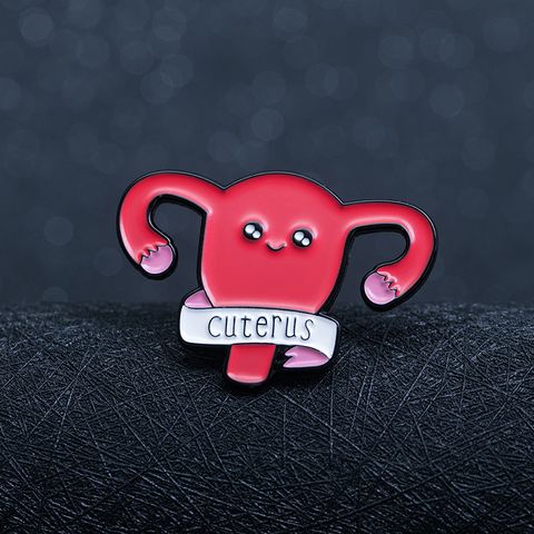 New Drip Brooch Creative Cartoon Cow Brooch Student Bag Clothing Accessories Wholesale