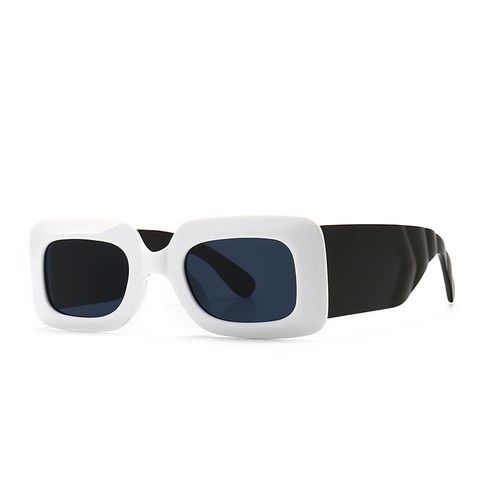 Retro Sunglasses Contrast Color Wide-leg Sunglasses Wild Trend Sunglasses