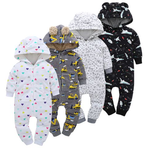 Spring And Autumn Baby Clothes For Men And Women Baby Long-sleeved Romper