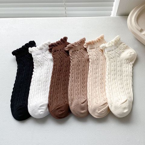 Women's Socks Summer Cute Woven Cotton Socks Spring And Summer Wholesale