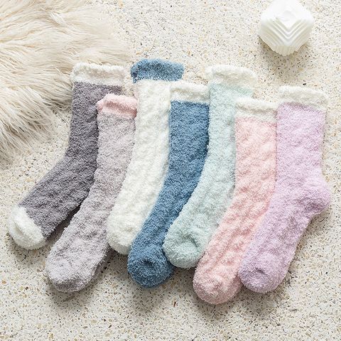 Coral Fleece Socks Autumn And Winter Plus Fleece Socks