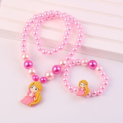 Collar Infantil Unicornio Perla Princesa Joyería