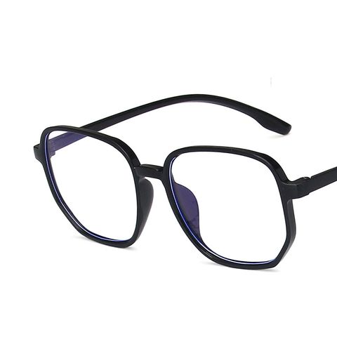 Irregular Flat Glasses Frame Round Face Anti-blue Light Trend Glasses