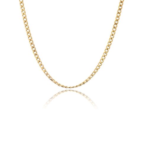 Wholesale Simple Style Geometric Copper 18K Gold Plated Necklace