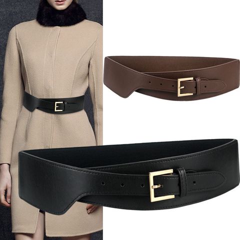 Cinturón De Mujer De Moda Decorativa Simple Abrigo Cinturón Elástico Faja Al Por Mayor