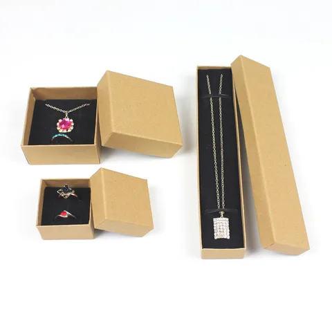 Schmuck Verpackung Schmuck Exquisite Papier Geschenk Anhänger Display Box