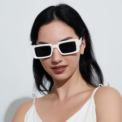 Fashion Square Small Frame New Sunglasses Female