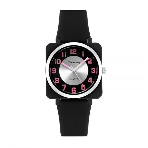 Reloj De Silicona De Moda Reloj De Mano De Reloj De Cuarzo Digital Cuadrado