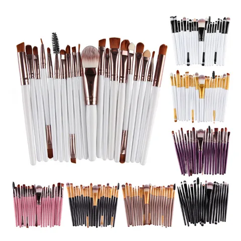 Fashion 20 Makeup Brush Sets Soft Bristles Make-up Beauty Tools