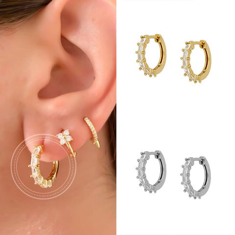 Europe And America Zircon Trend Earrings Fashion Minimalism Earrings Ear Jewelry