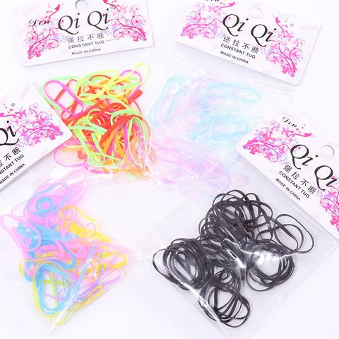 Children Disposable Rubber Band Hair Rope Jewelry Female