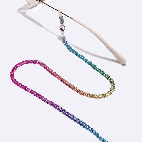 Fashion Glasses Chain Copper Colorful Mask Chain Thick Glasses Rope Cross-border