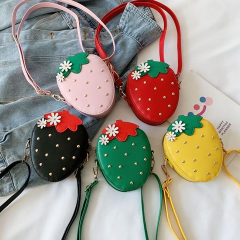 Korean Children's Cute Strawberry Mini Messenger Bag