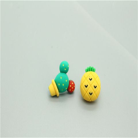 Korean Cute Asymmetrical Resin Earrings