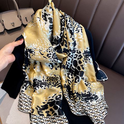 Fashion Leopard Printing Shawl