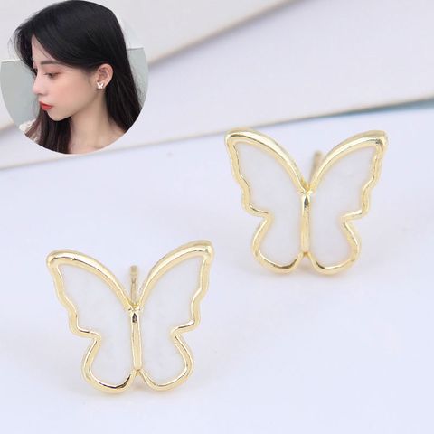 Korean Fashion Sweet Butterfly Earrings