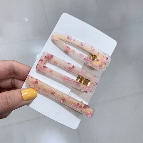 Candy Color Simple Cute Clip Set