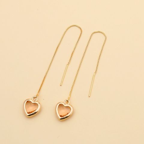 New Fashion Colorful Love Earrings