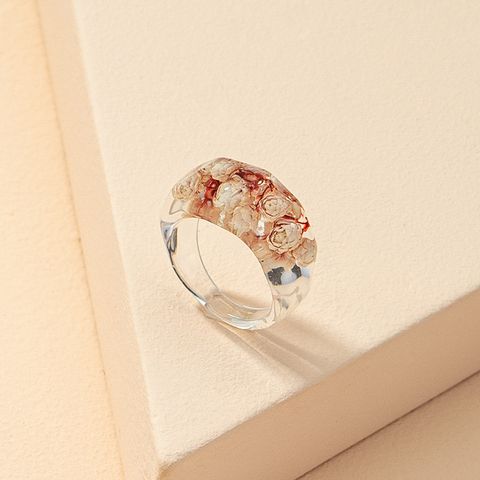 Fashion Dried Flower Ring
