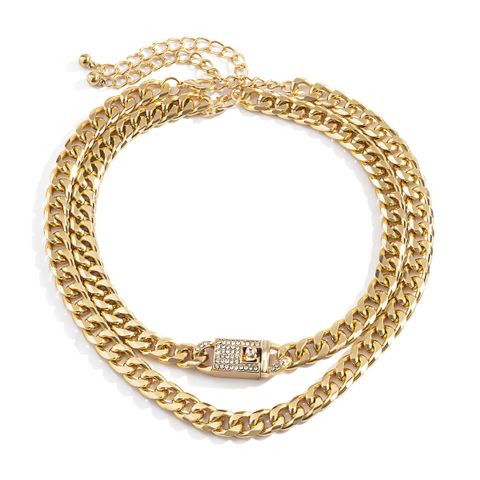 Mode Schlangenknochenkette Hohle Halskette