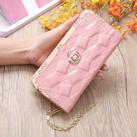 Korean Crown Diamond Clutch Bag