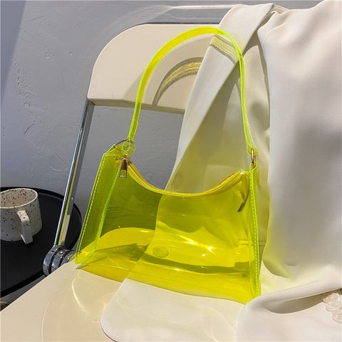 Korean Fashion Simple Transparent Jelly Bag