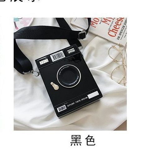 Small Pu Leather Creative Personal Camera Box Bags Victoring Glip Crossbody Women's Bags
