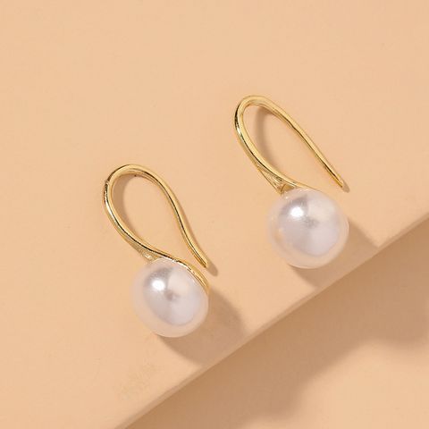 Fashion Pearl Artificial Gemstones Earrings